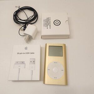 Apple iPod Mini 1st Generation 4GB Rare Gold Color MP3 Music Player